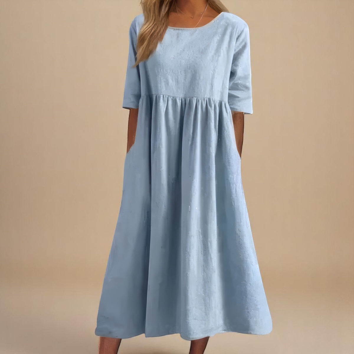 Sofia™ | Robe en Coton Flatteuse 