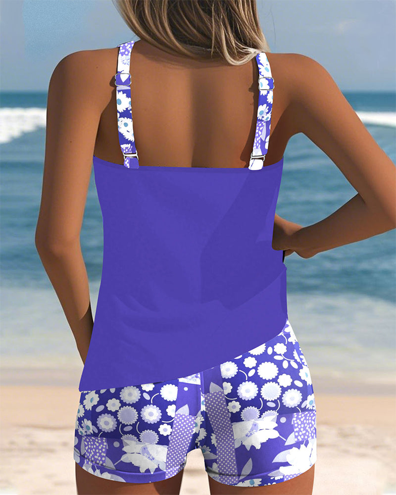 Sabrine | Maillot de bain fleuri confortable 