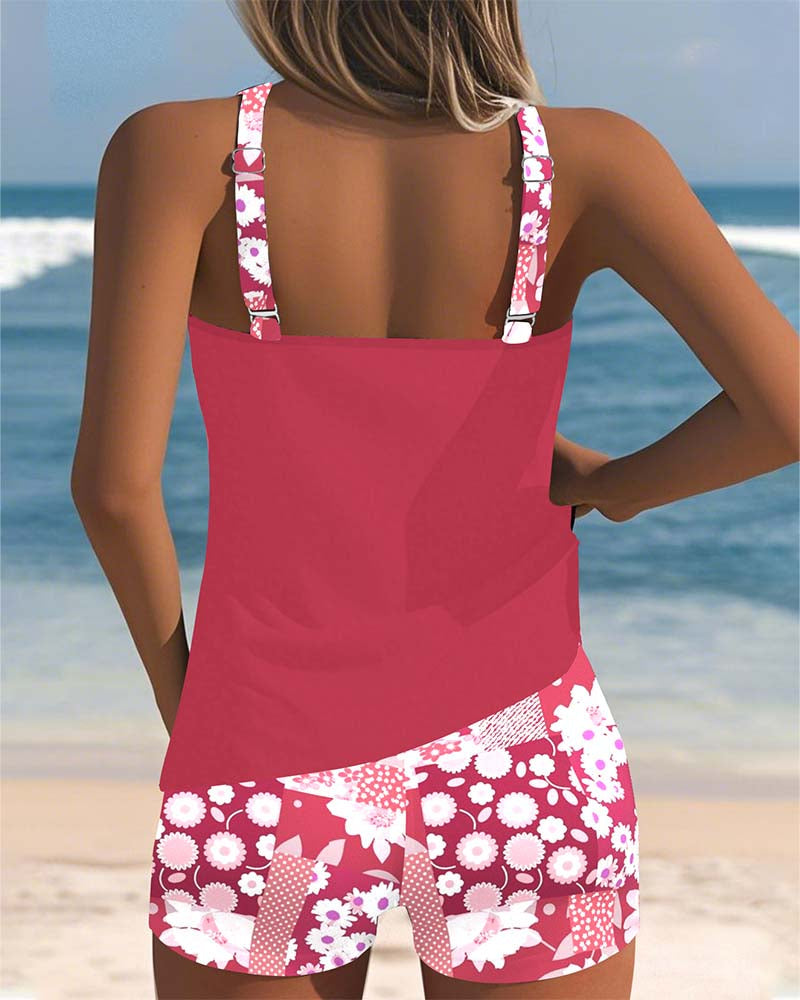 Sabrine | Maillot de bain fleuri confortable 