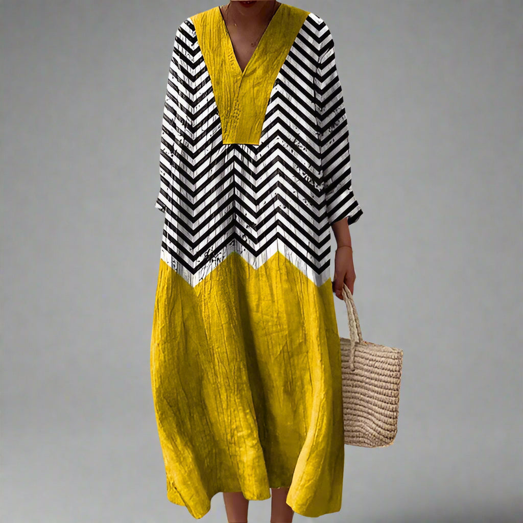 Dress | Julia Geometric Elegance