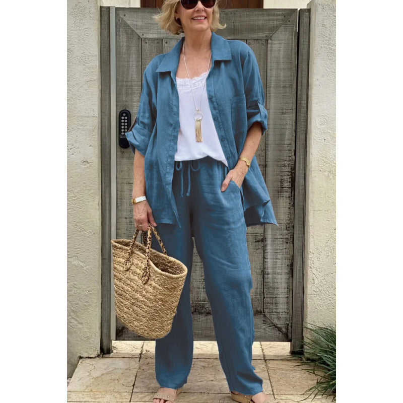 Relaxed Pants Set | Two-Piece Darsie