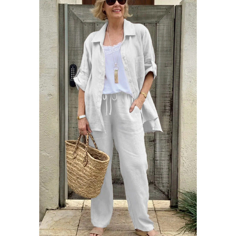 Relaxed Pants Set | Two-Piece Darsie