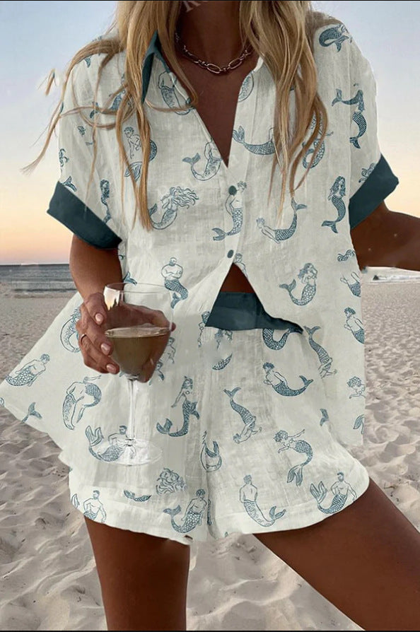 Linea Set | Mermaid Print