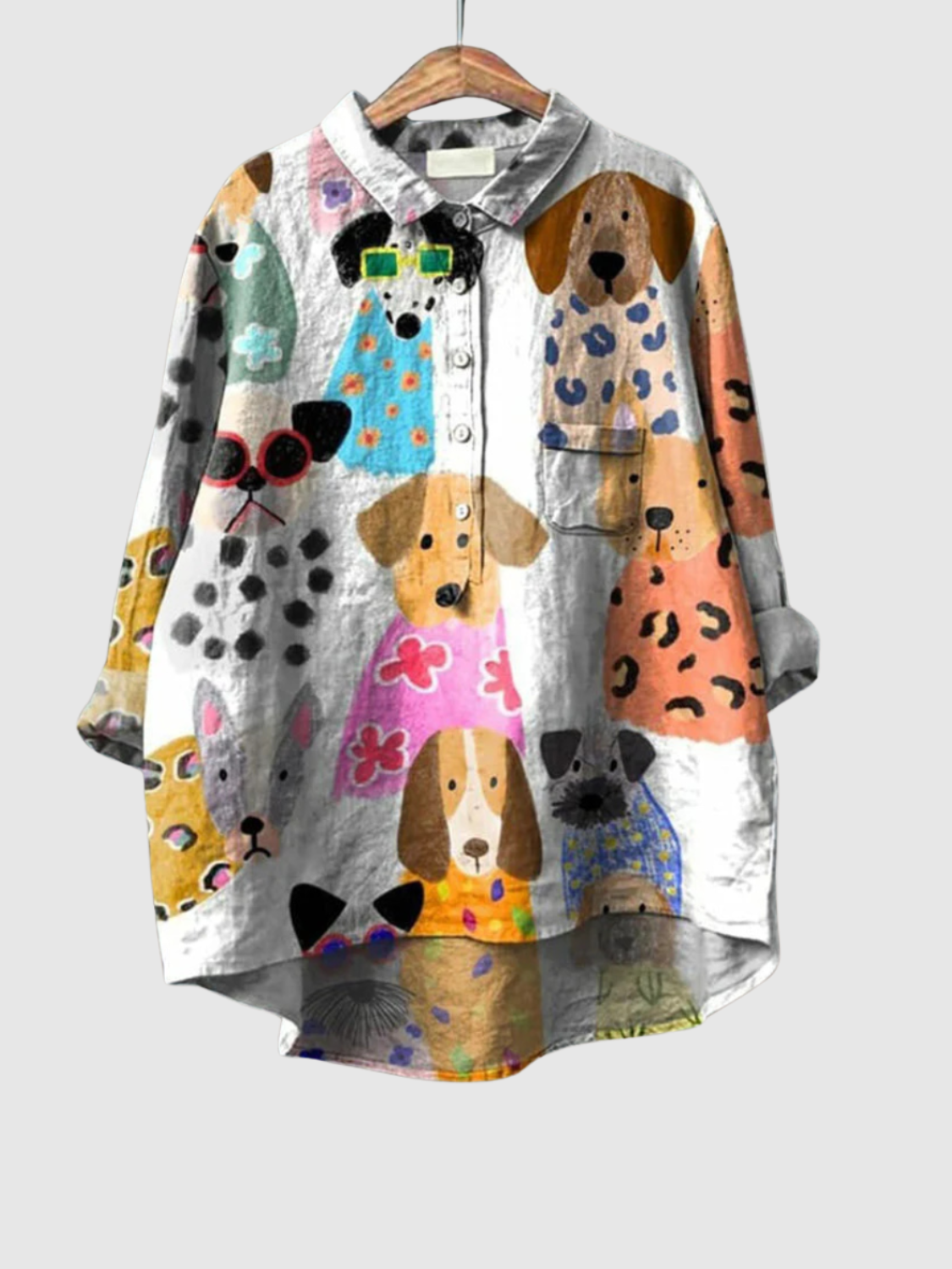 Alma™ | Chemise oversize artistique 