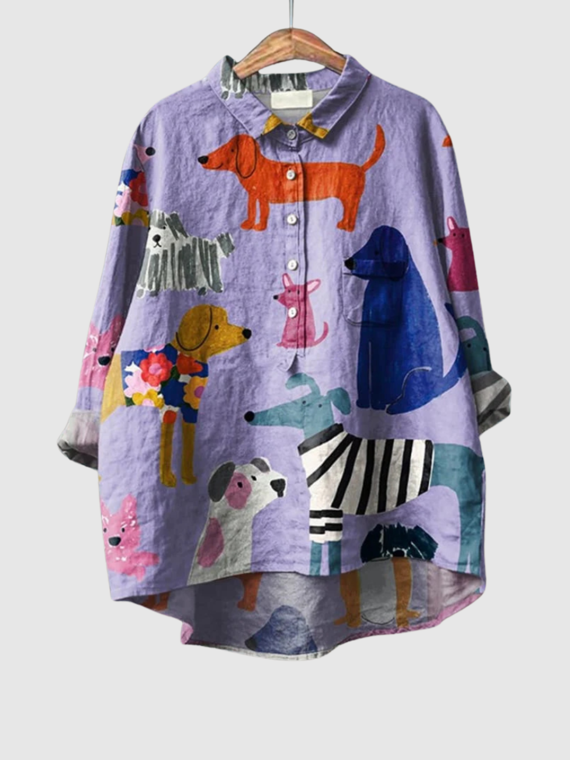 Alma™ | Chemise oversize artistique 