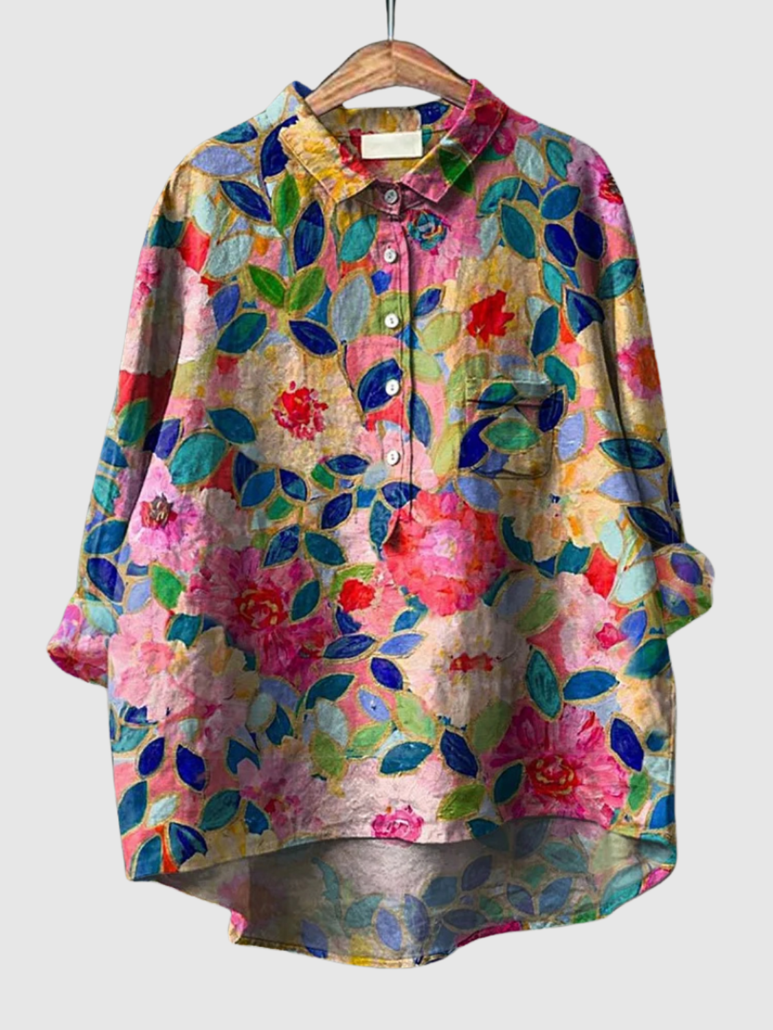 Alma™ | Chemise oversize artistique 