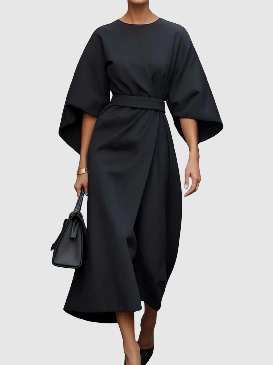 AzzurraMC | Robe élégante en satin 