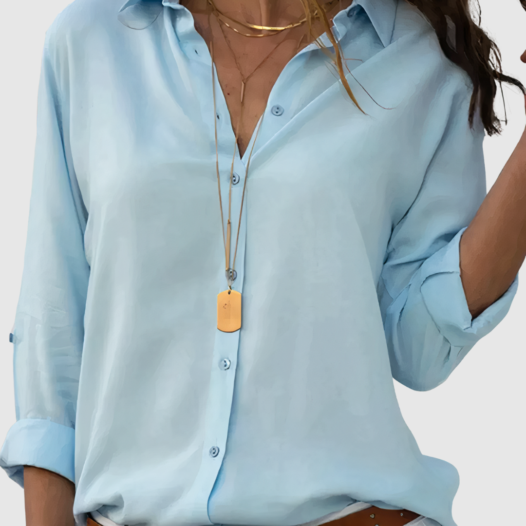 Alina™ | Blouse en mousseline élégante