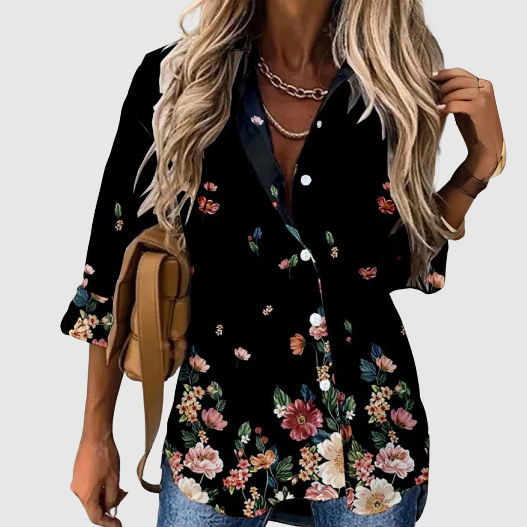 Élisa™ | Blouse artistique élégante