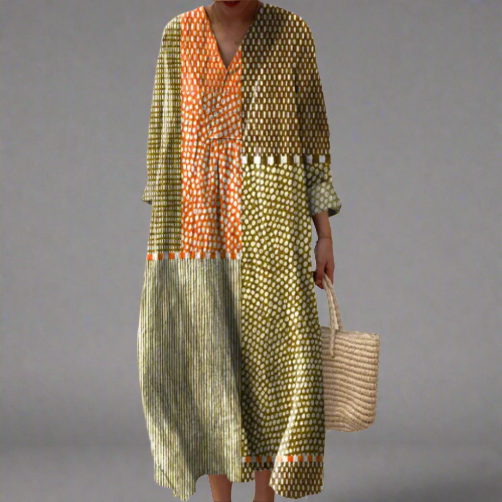 Dress | Gia Geometric Elegance