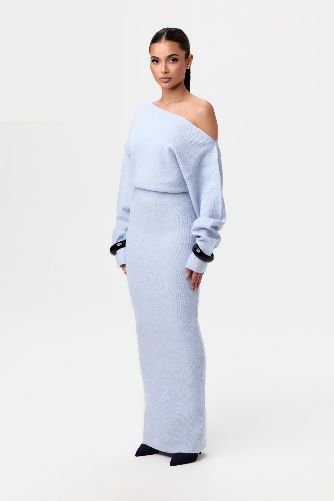 Off Shoulder Sweater Dress