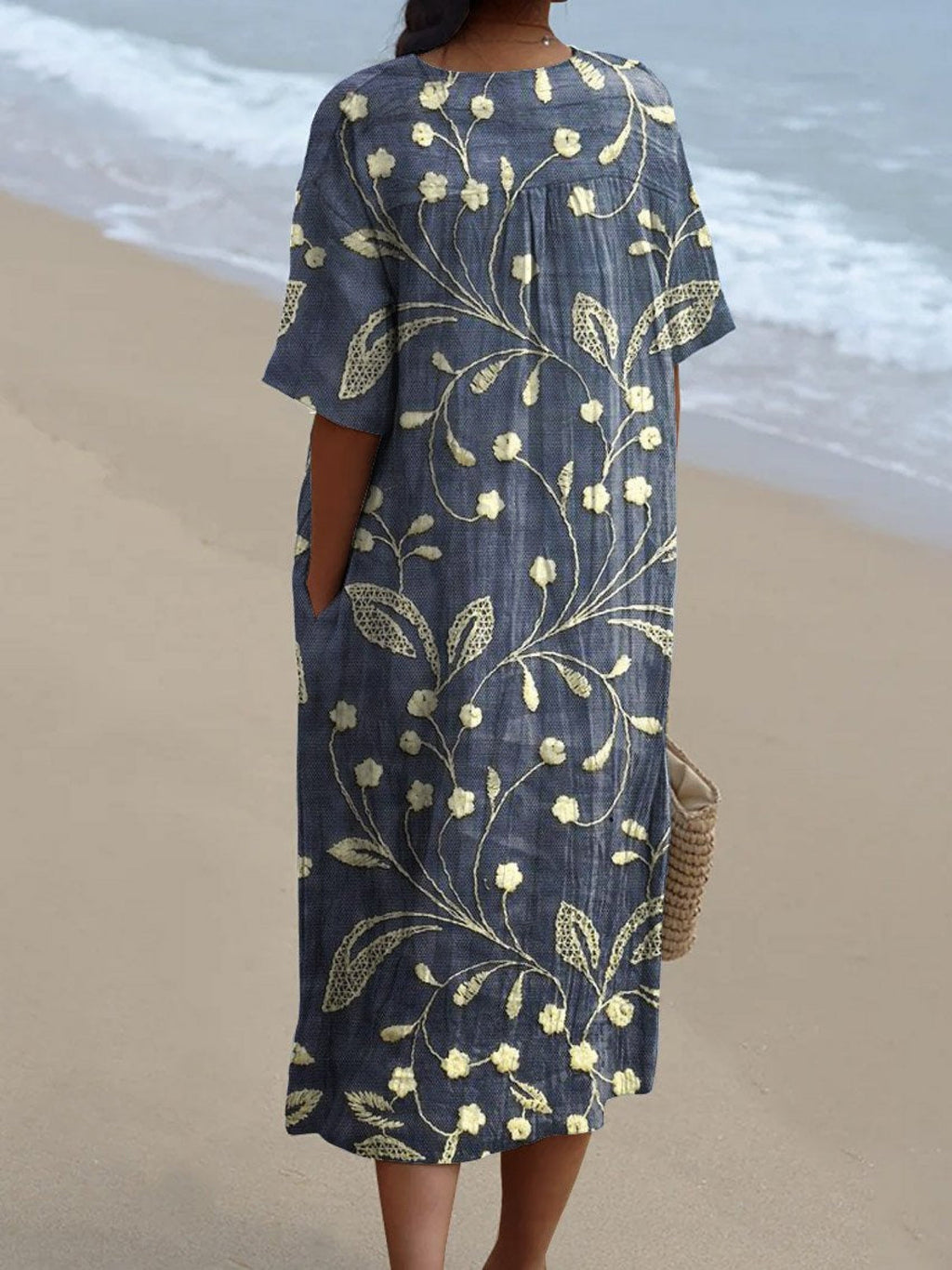 Liéke | Robe vintage à fleurs – Édition limitée