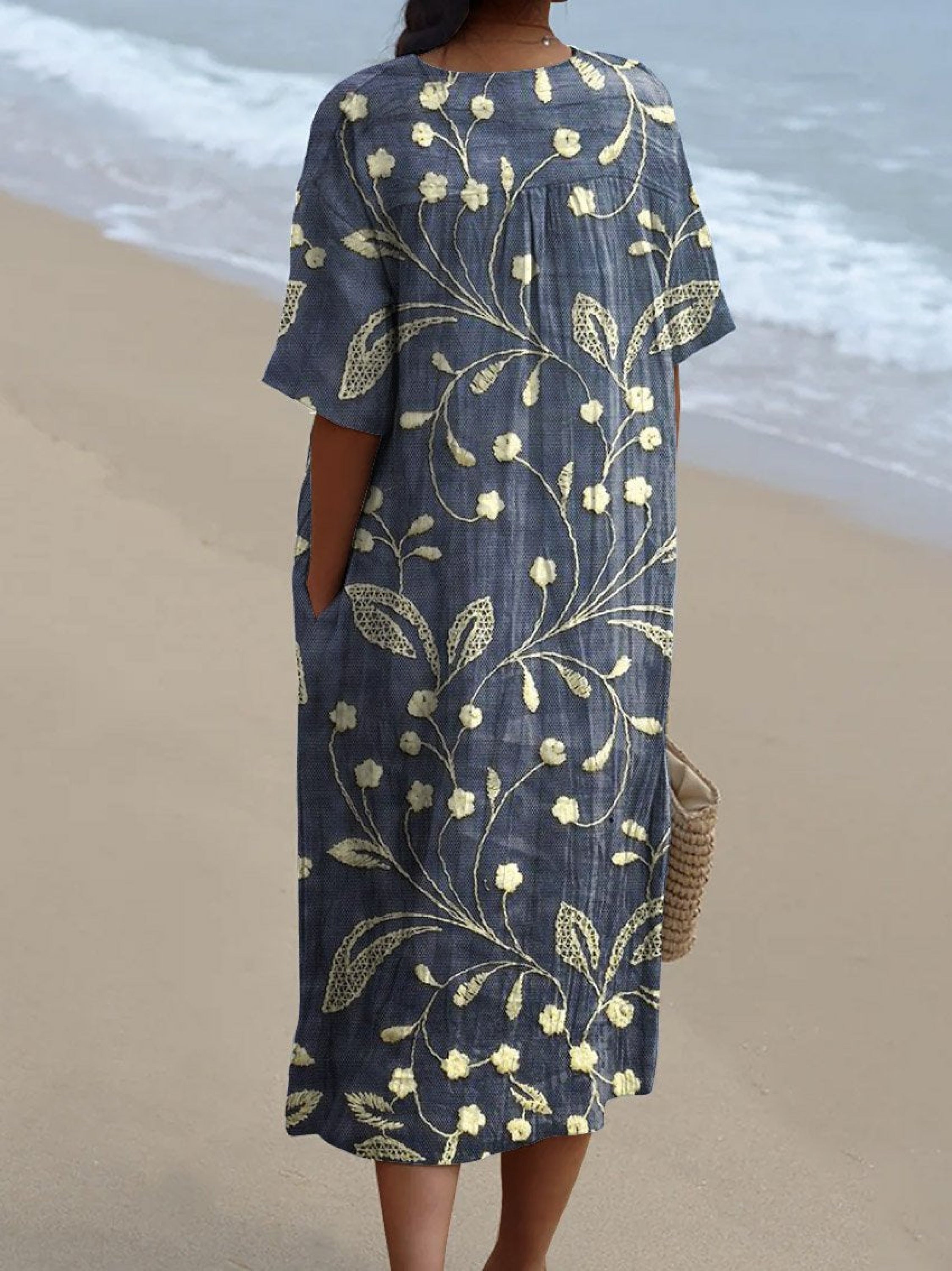 Liéke | Robe vintage à fleurs – Édition limitée